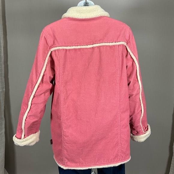 Free Country Coat XL Corduroy with Sherpa Cream Lining - Picture 2 of 9